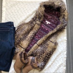 Faux Fur Bohemian Winter Vest ❄️❄️❄️